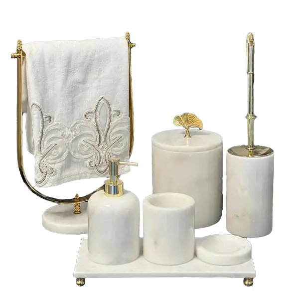 Sümeyra Marble ART Banyo seti
